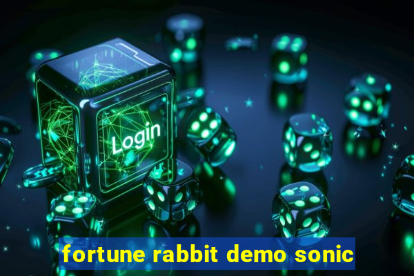 fortune rabbit demo sonic